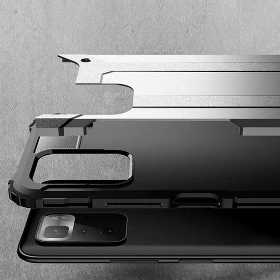 CaseUp Xiaomi Poco X3 GT Kılıf Tank Siyah 3